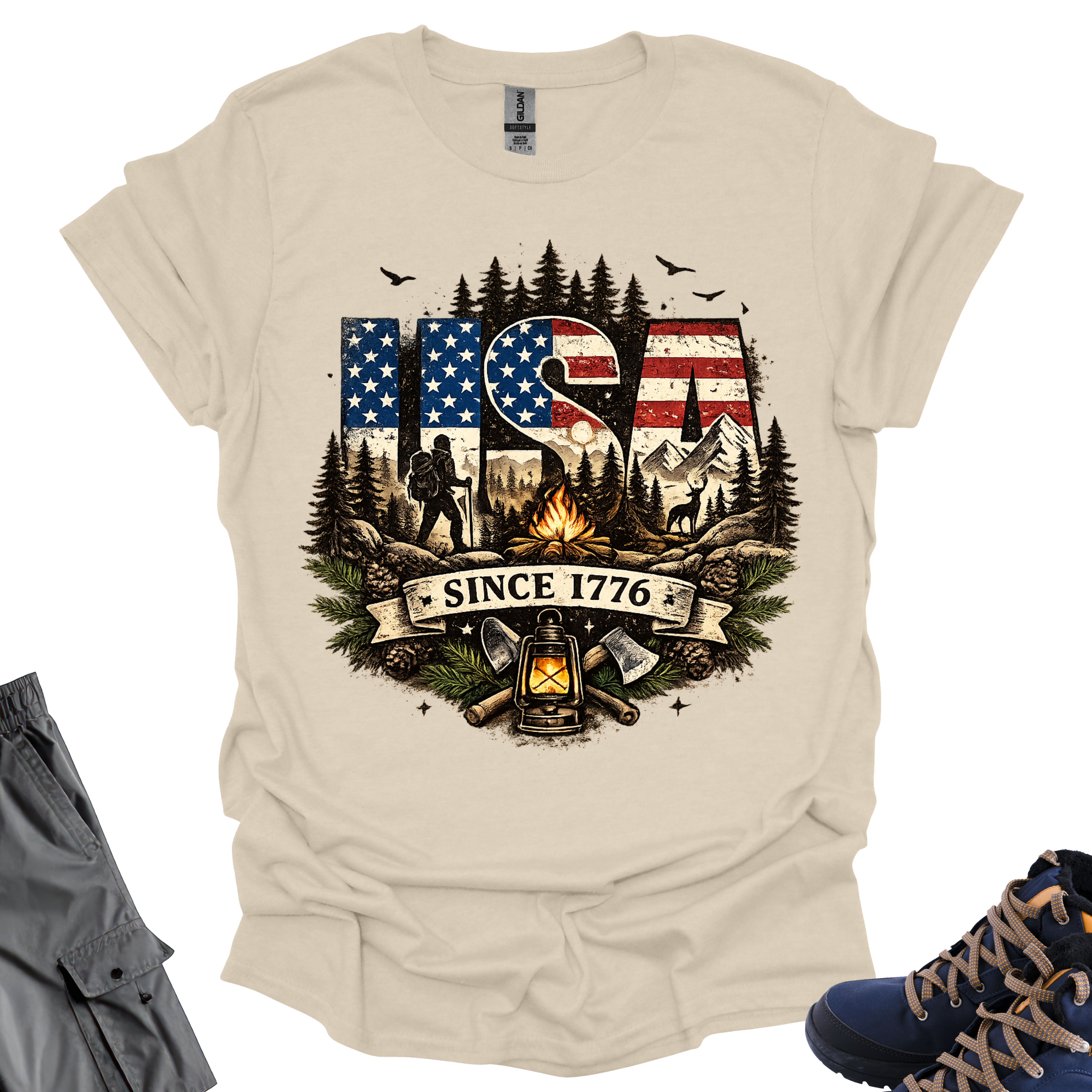 USA Since 1776 T-Shirt Printify