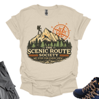 The Scenic Route Society T-Shirt Printify
