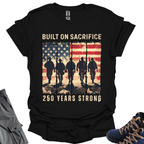 Built on Sacrifice T-Shirt Printify