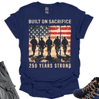 Built on Sacrifice T-Shirt Printify