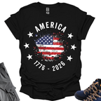America 1776-2026 Splat T-Shirt Printify