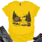 Camping In Peace T-Shirt Printify