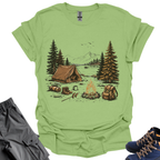 Camping In Peace T-Shirt Printify