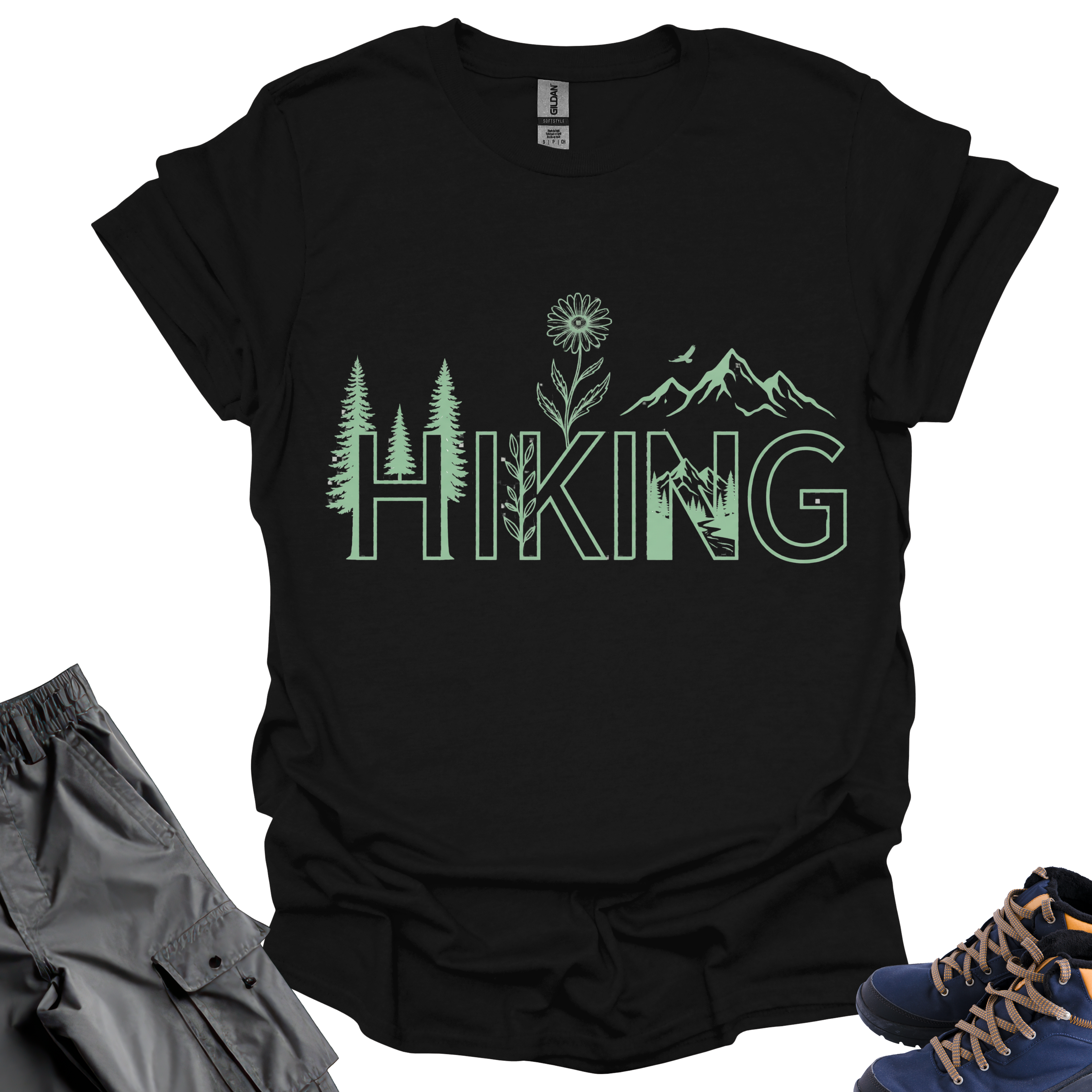 Hiking T-Shirt Printify