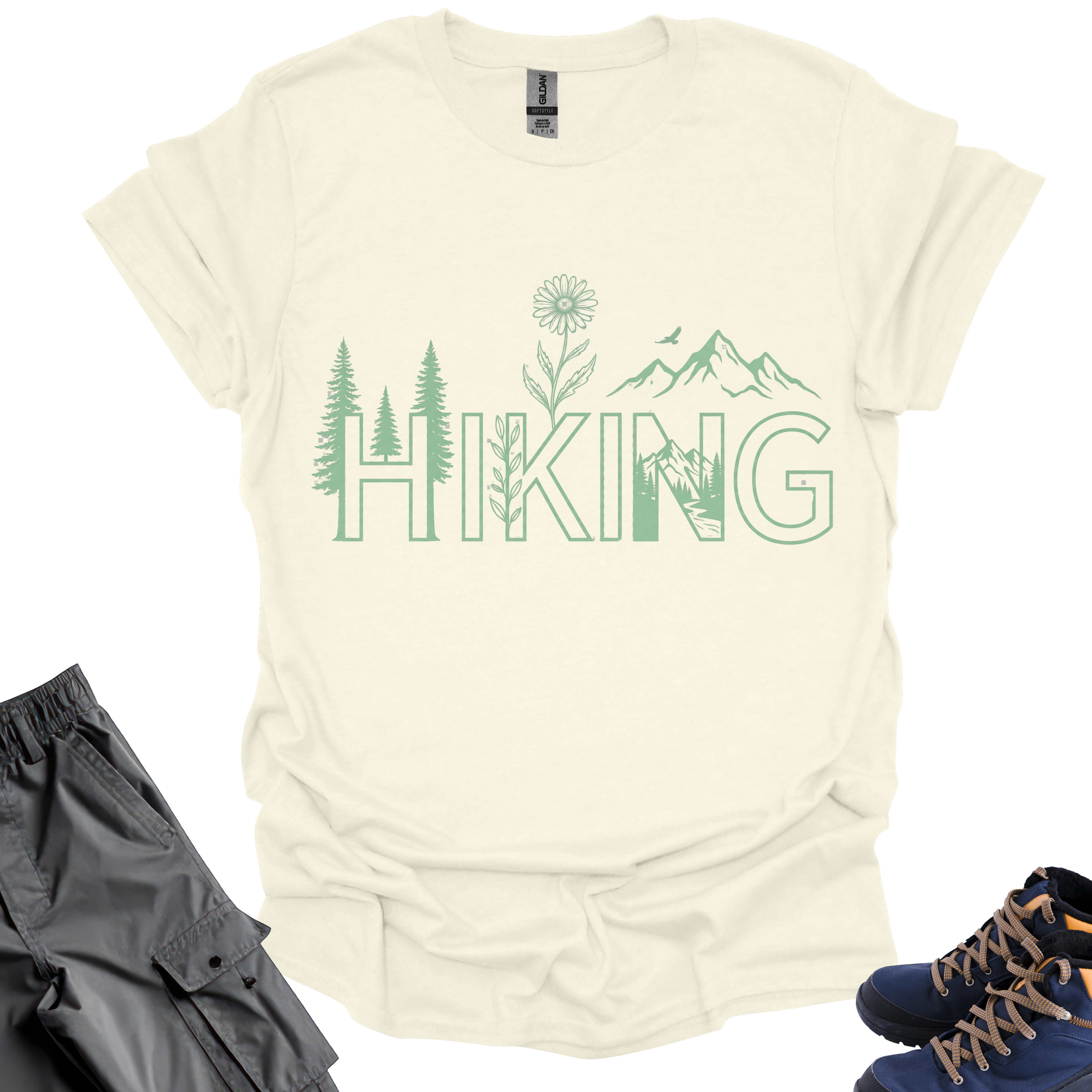Hiking T-Shirt Printify