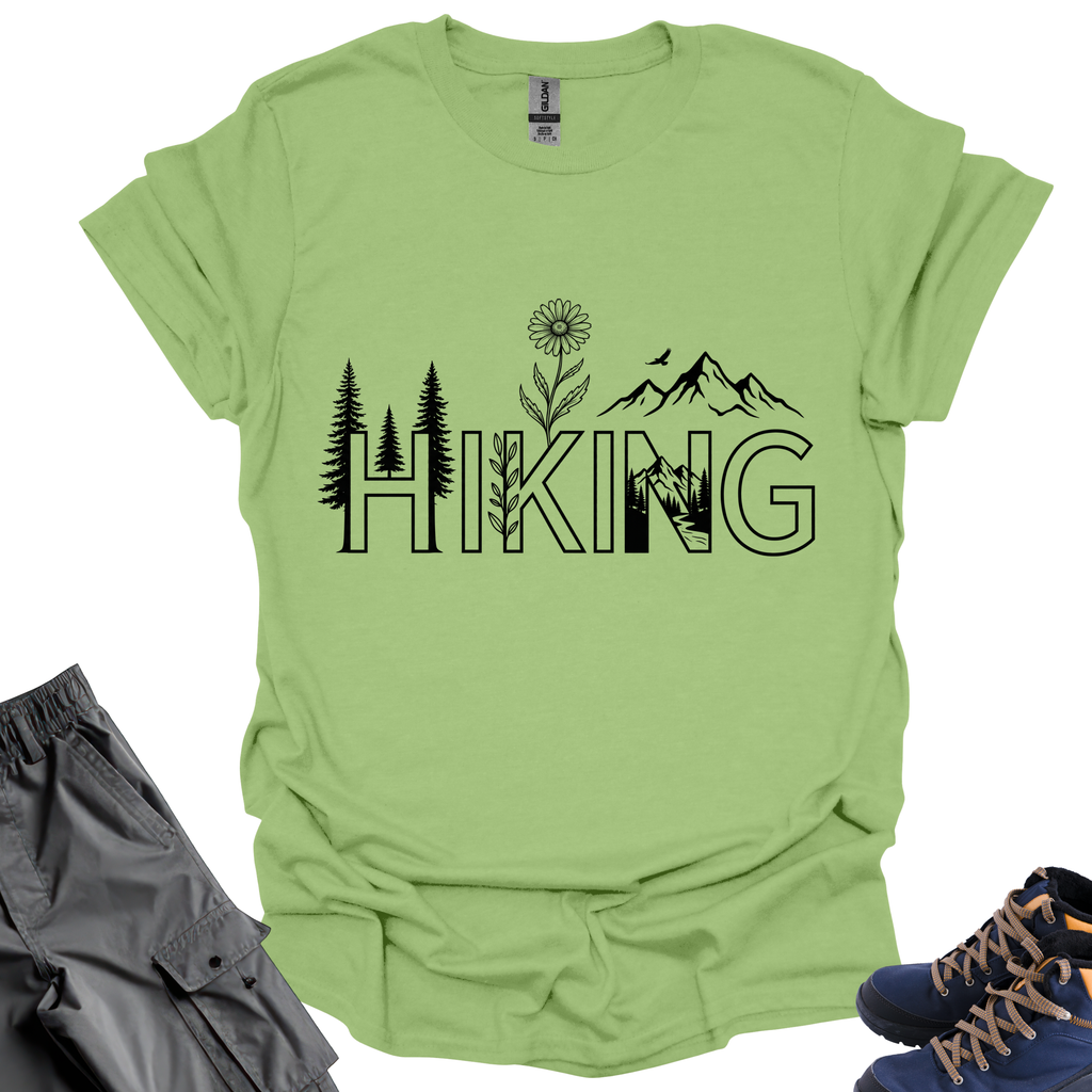 Hiking T-Shirt Printify