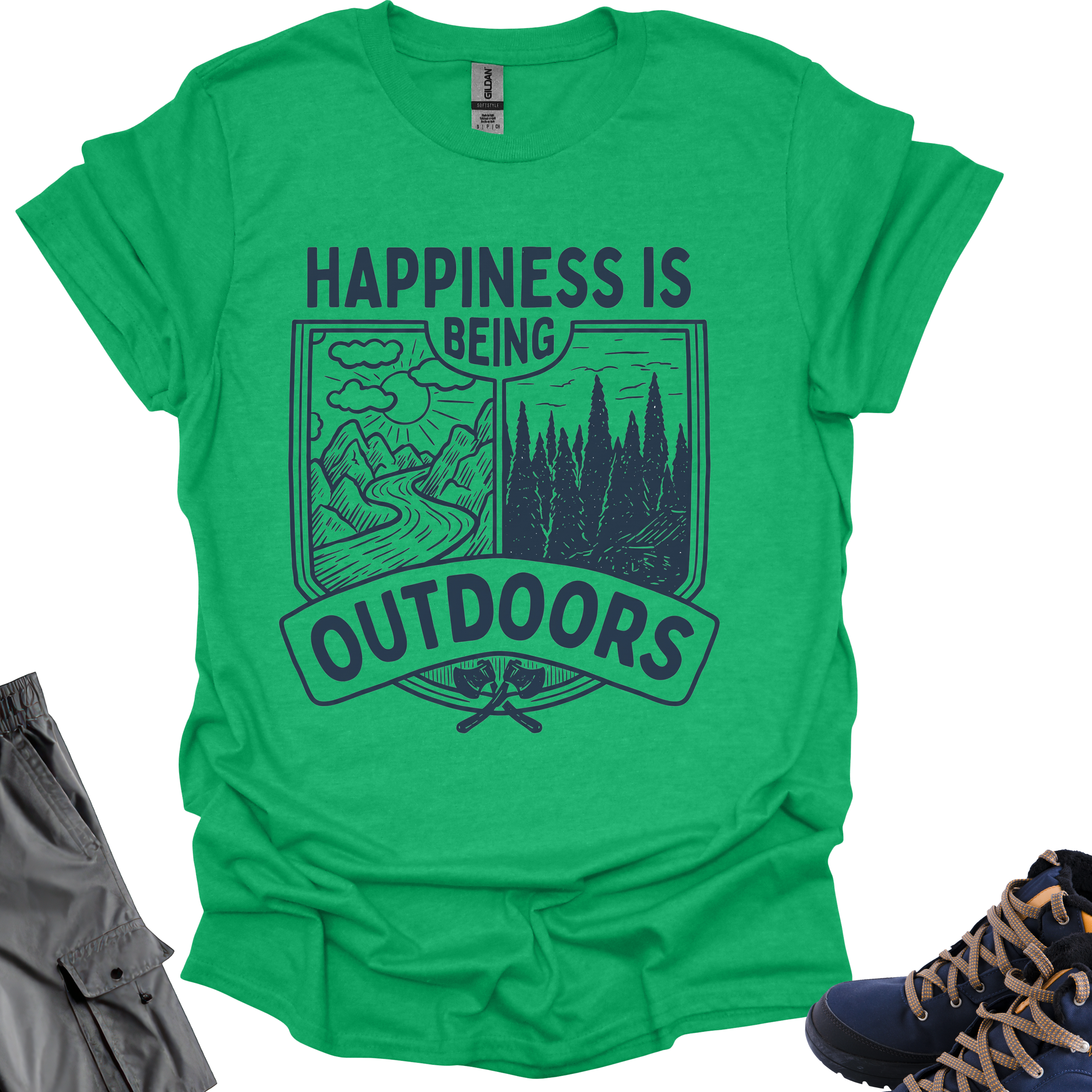 Happiness Is Being T-Shirt Printify