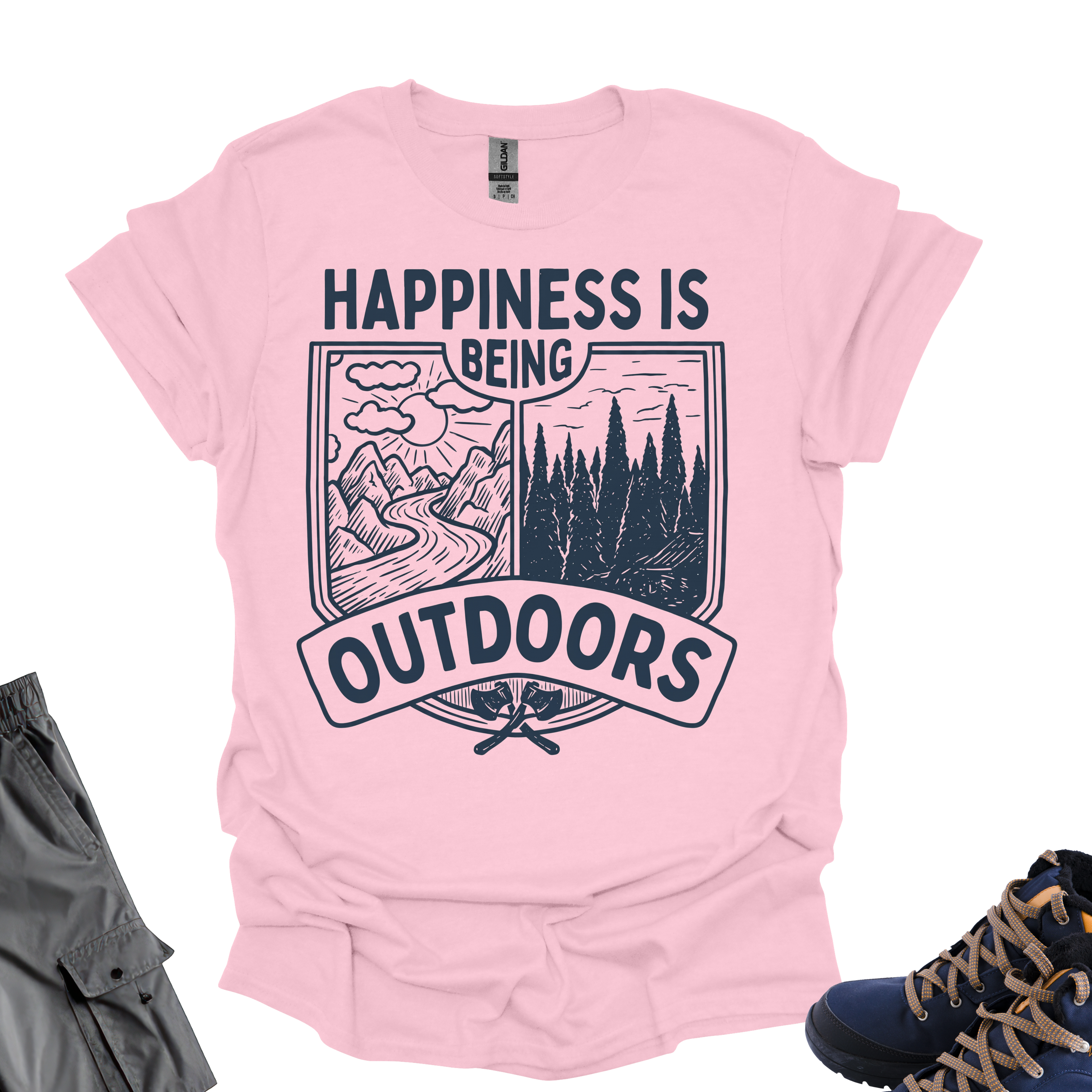 Happiness Is Being T-Shirt Printify