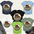 Best Dad Ever Hiking Partner T-Shirt Printify