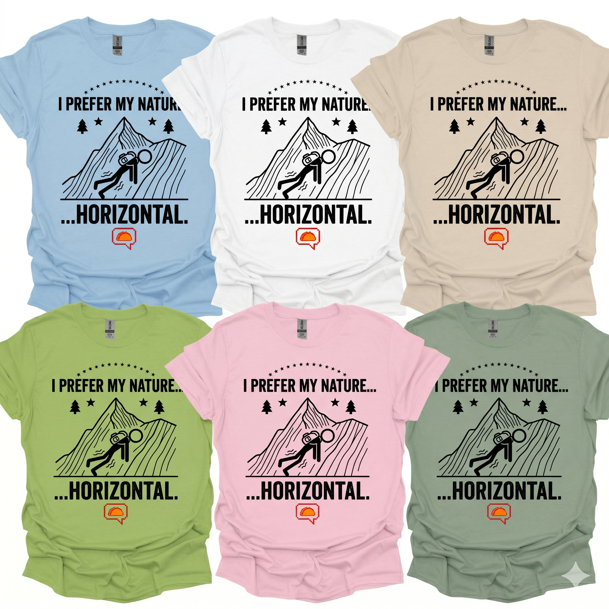 I Prefer My Nature T-Shirt Printify