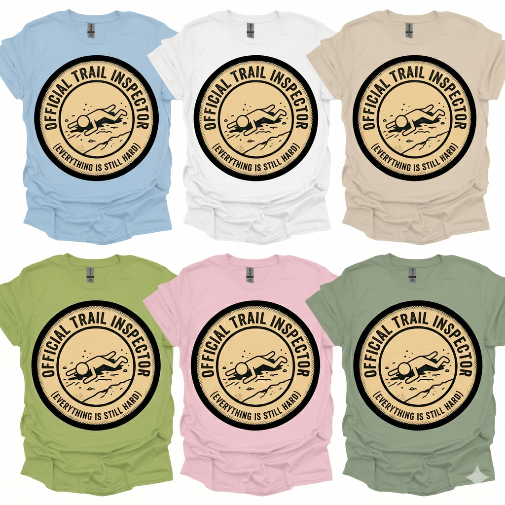 Official Trail Inspector T-Shirt Printify