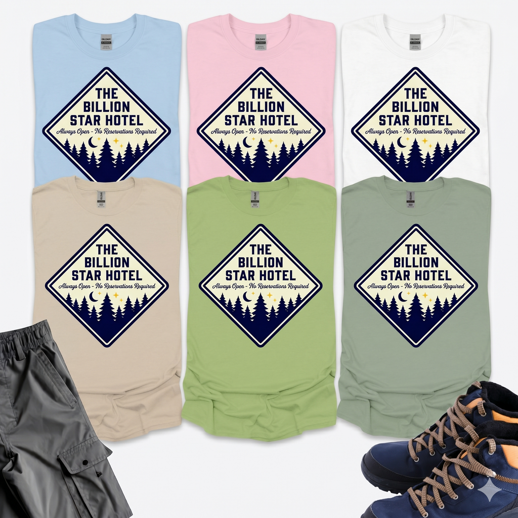 The Billion Star Hotel T-Shirt Printify