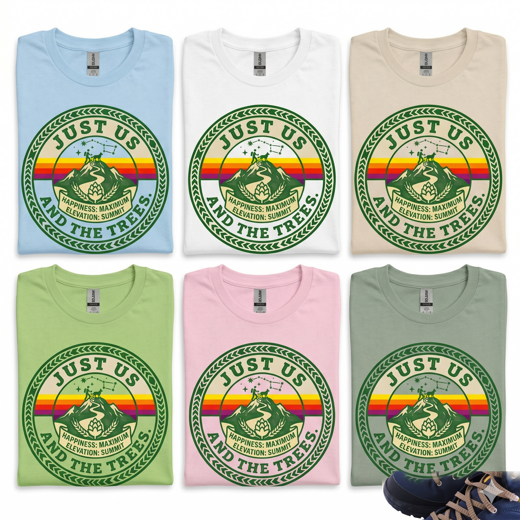 Just Us and The Trees T-Shirt Printify