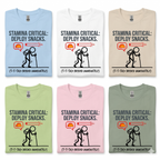 Stigma Critical Deploy Snacks T-Shirt Printify