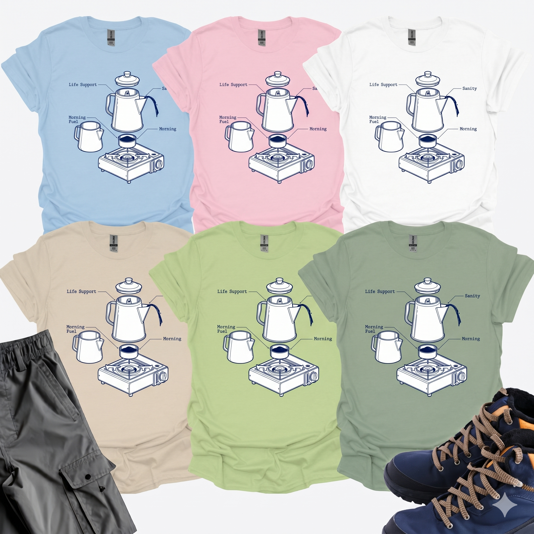 Life Support T-Shirt Printify