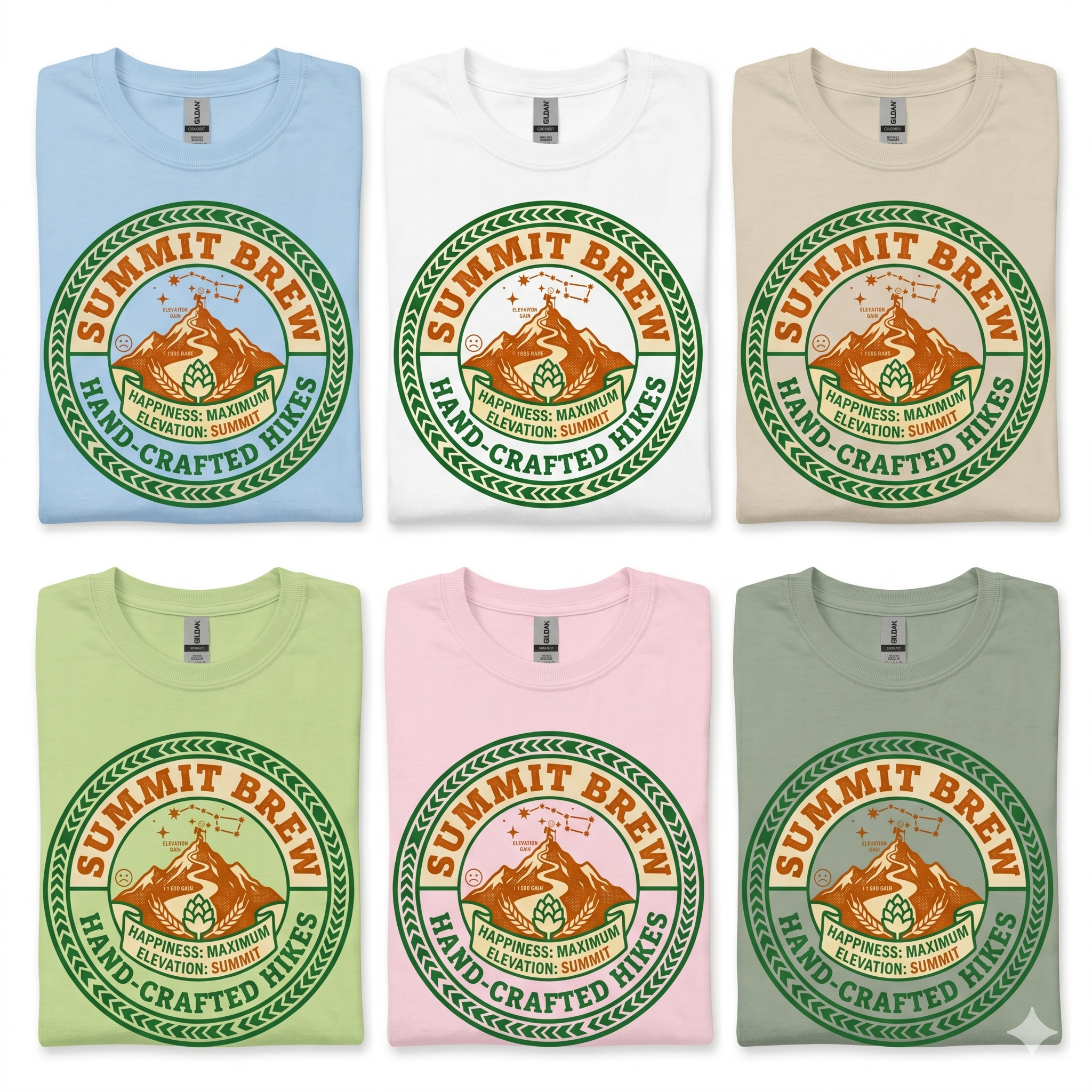 Summit Brew T-Shirt Printify