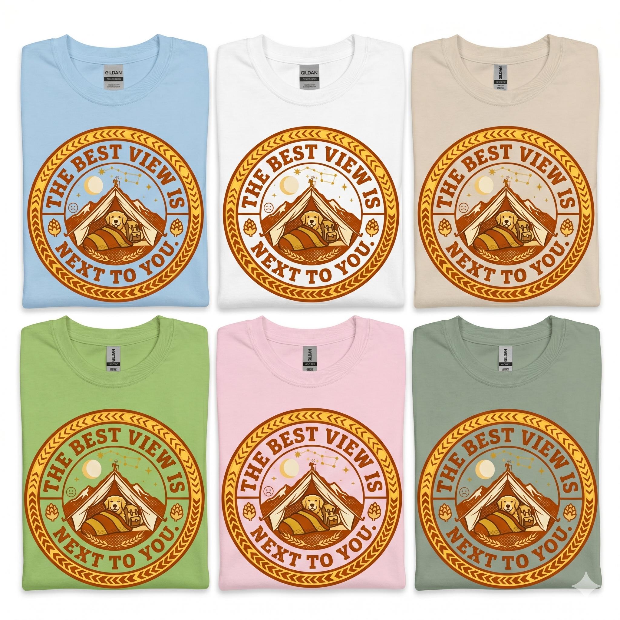 The Best View is Next to You T-Shirt Printify