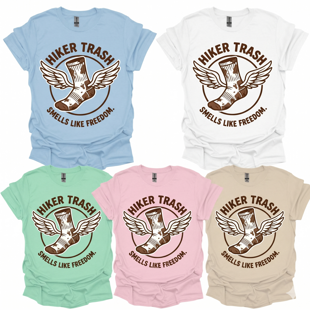Hiker Trash T-Shirt Printify