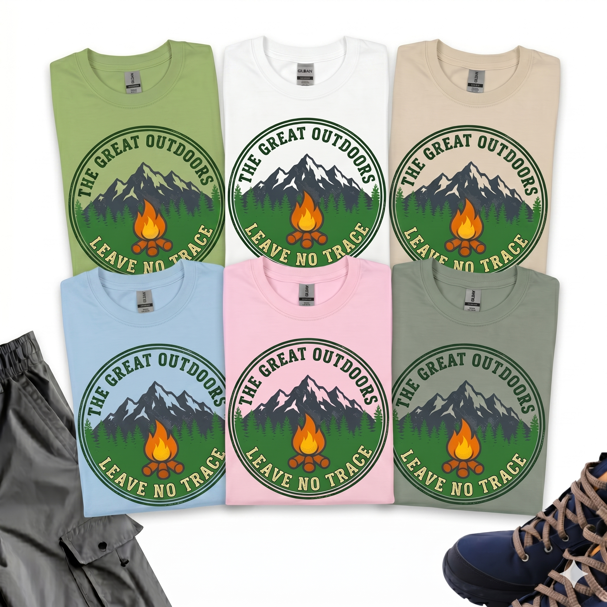 The Great Outdoors T-Shirt Printify