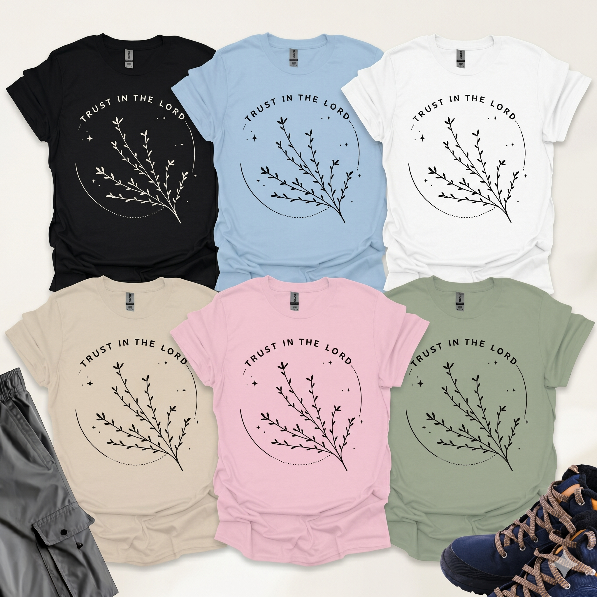 Trust In The Lord T-Shirt Printify