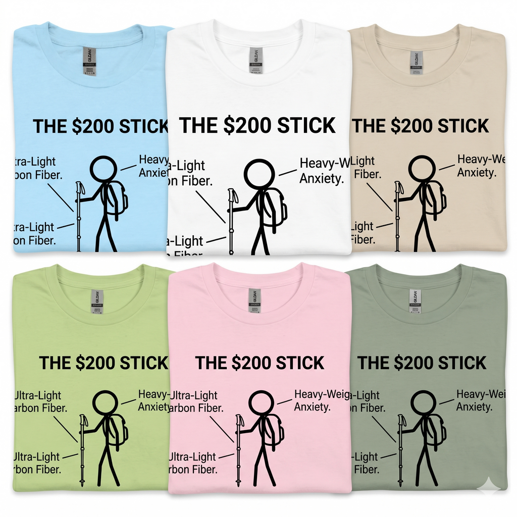 The $200 Stick T-Shirt Printify