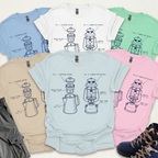 Caffeine Intake T-Shirt Printify