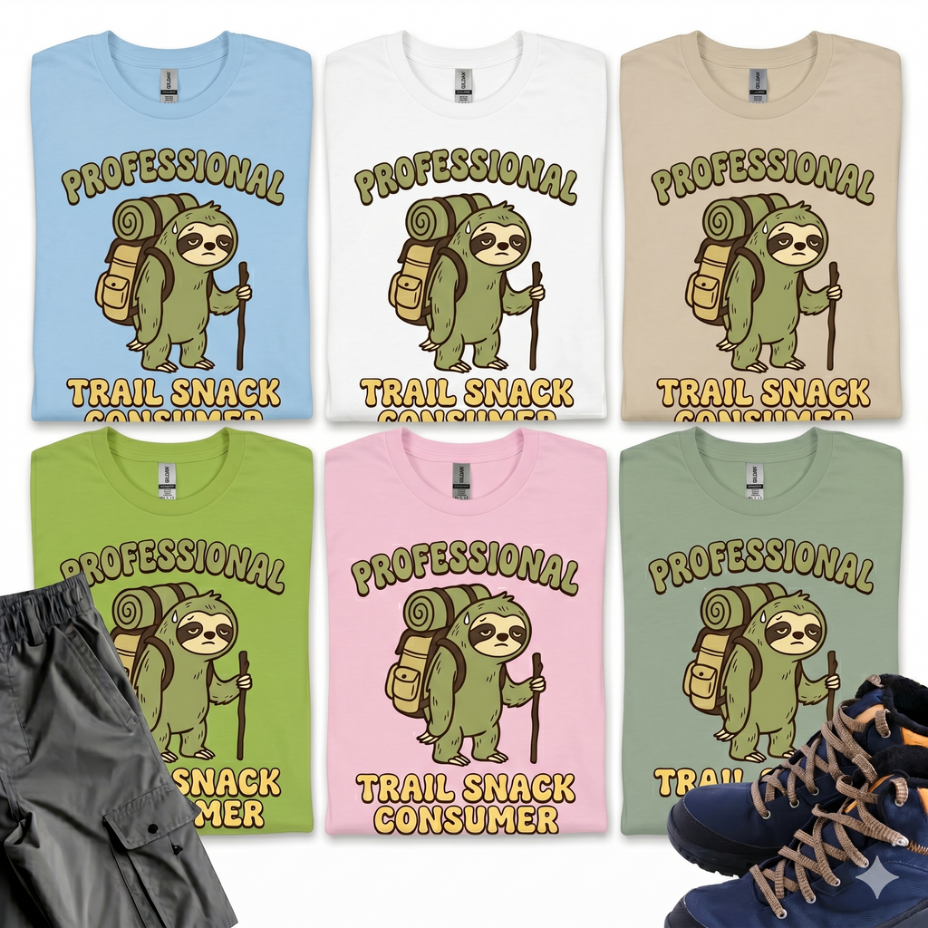Professional Trail Snack Consumer T-Shirt Printify