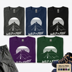 Wild & Free T-Shirt Printify