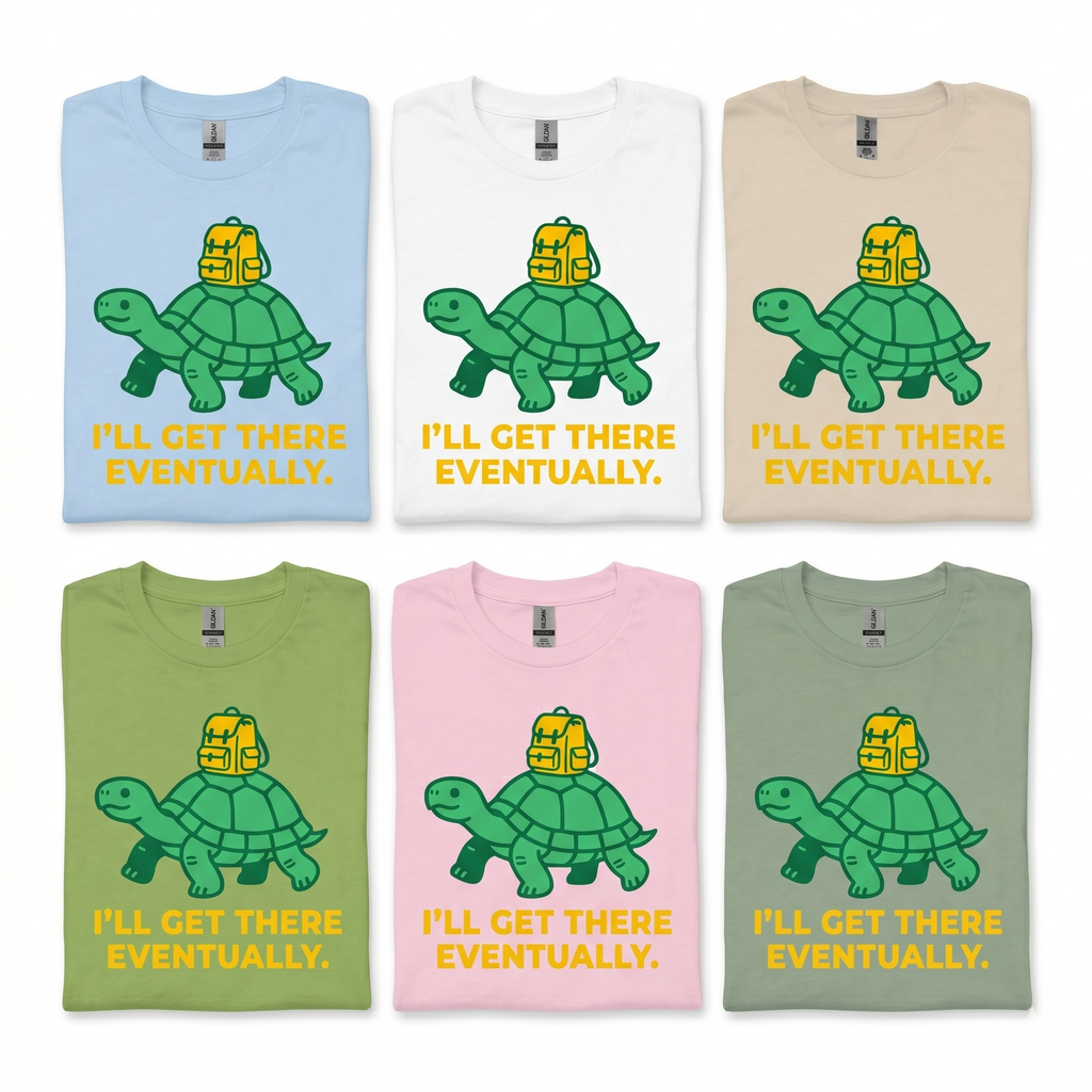 Ill Get There Eventually T-Shirt Printify