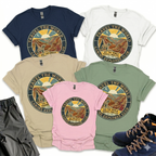 Travel The World Canine Explorer Club T-Shirt Printify