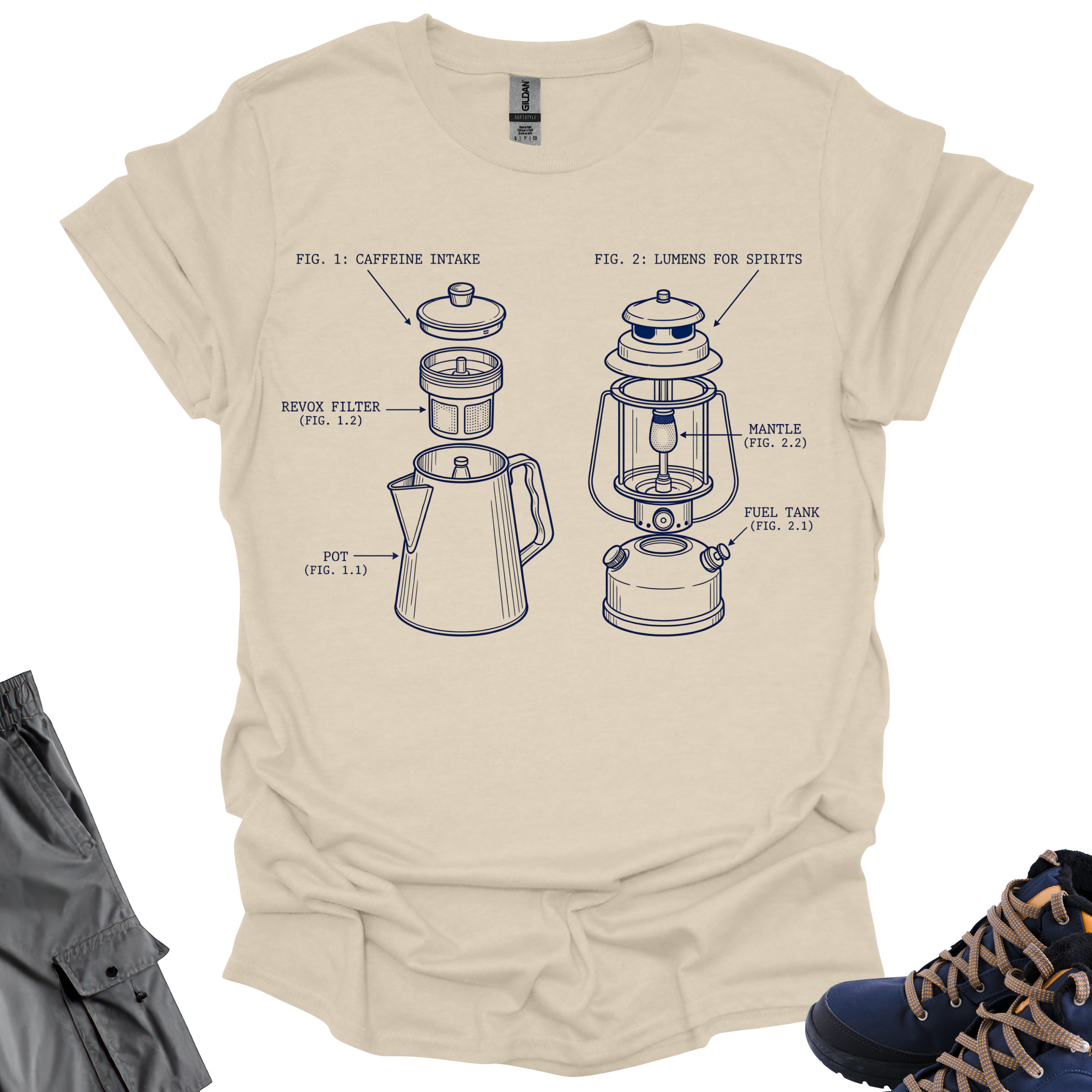 Caffeine Intake T-Shirt Printify