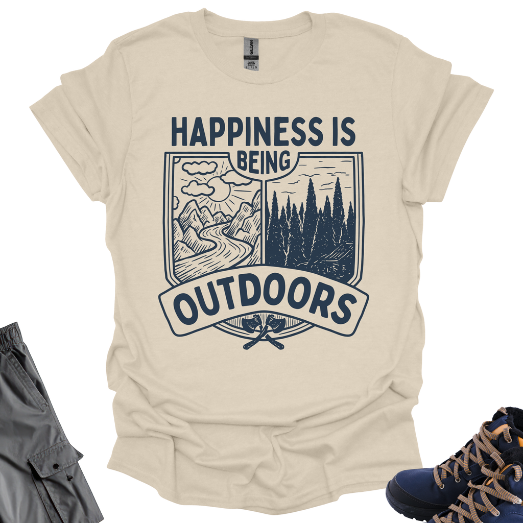 Happiness Is Being T-Shirt Printify