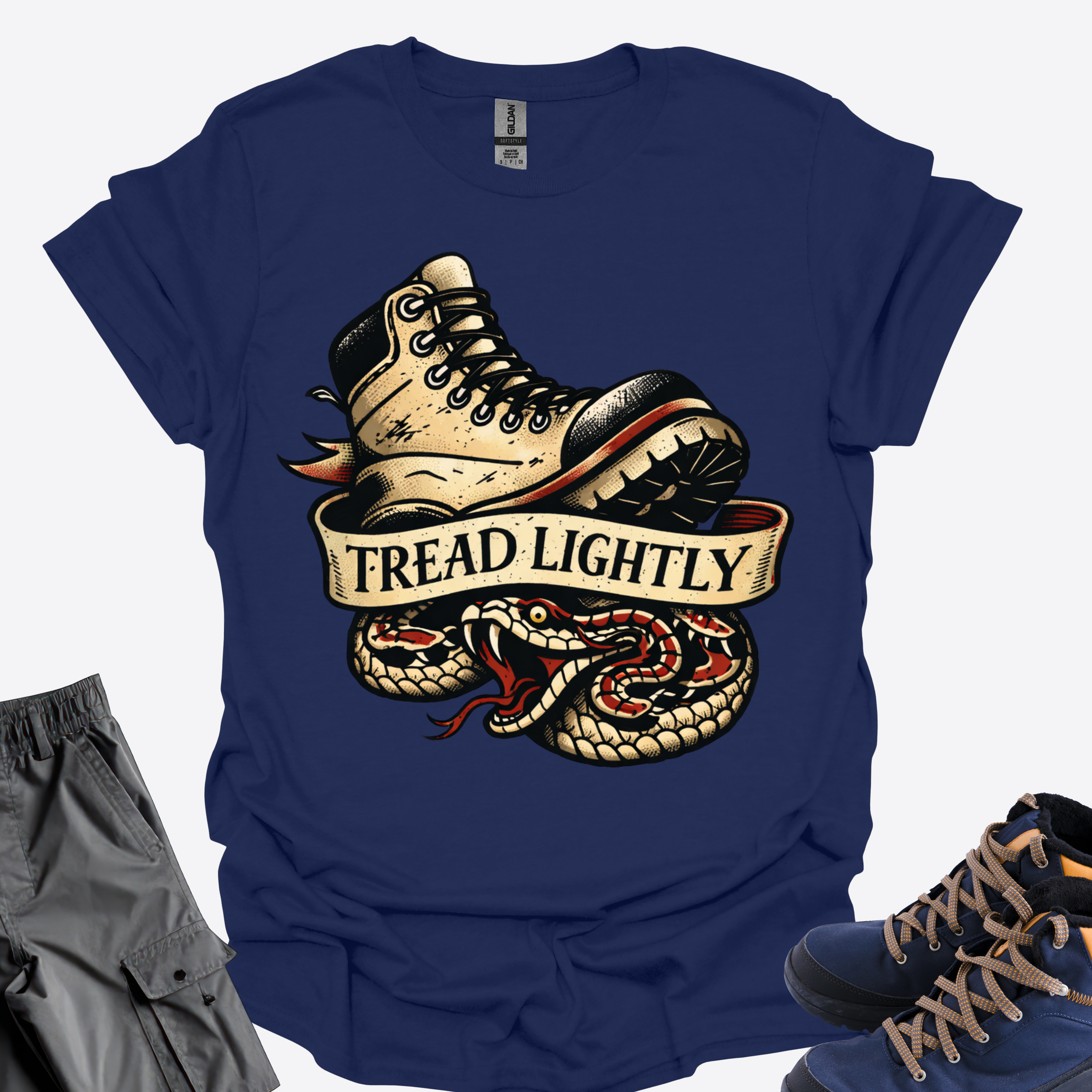 Thread Lightly T-Shirt Printify