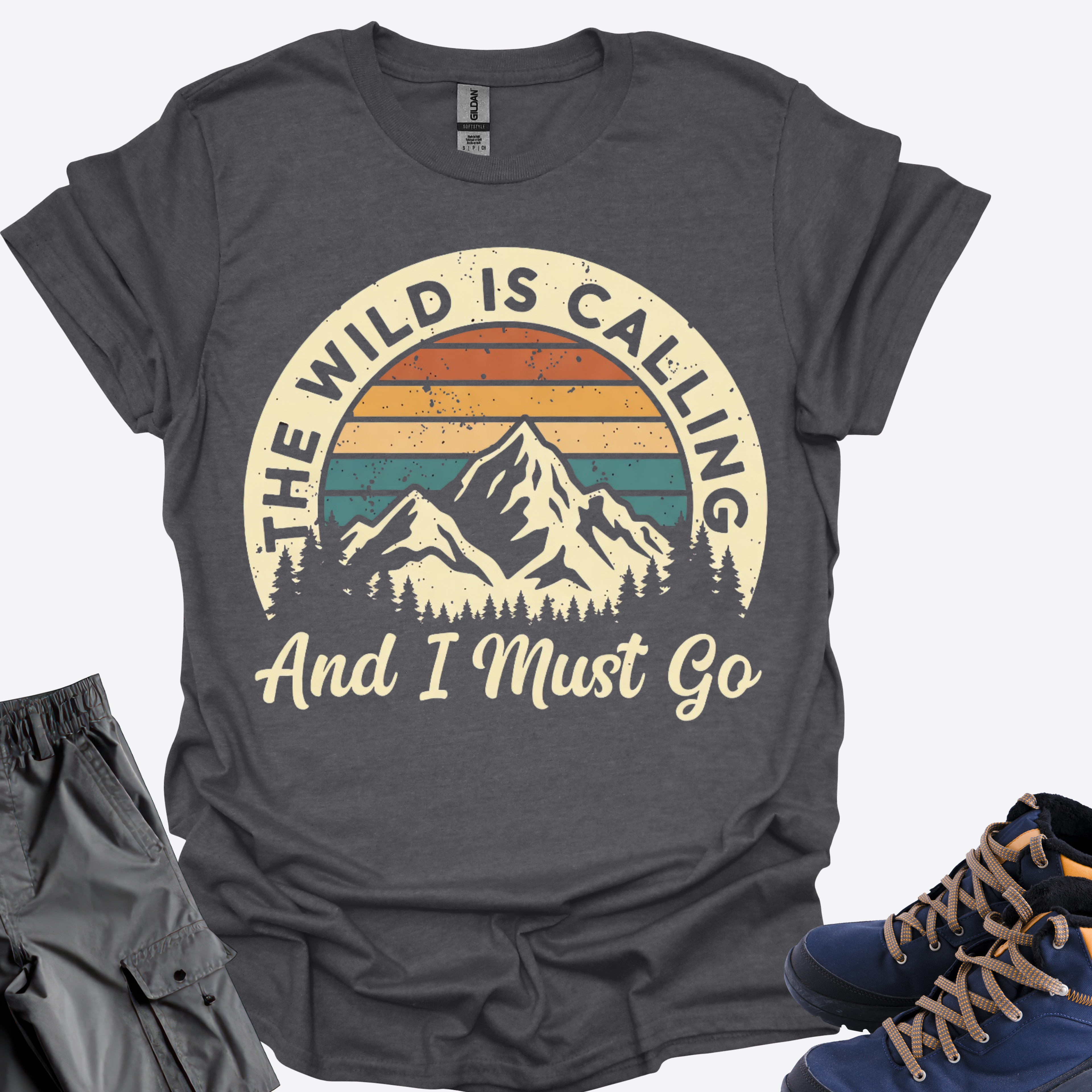 The Wild is Calling T-Shirt Printify