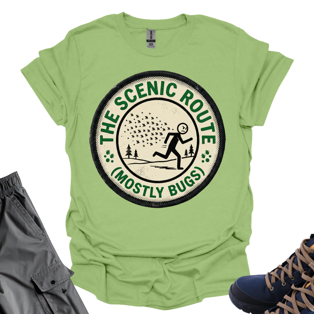 The Scenic Route T-Shirt Printify