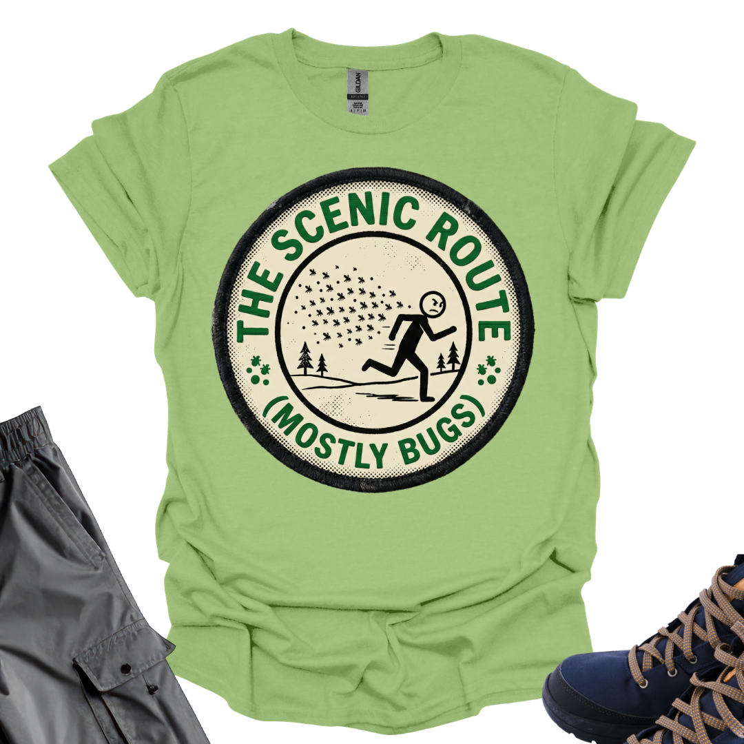 The Scenic Route T-Shirt Printify