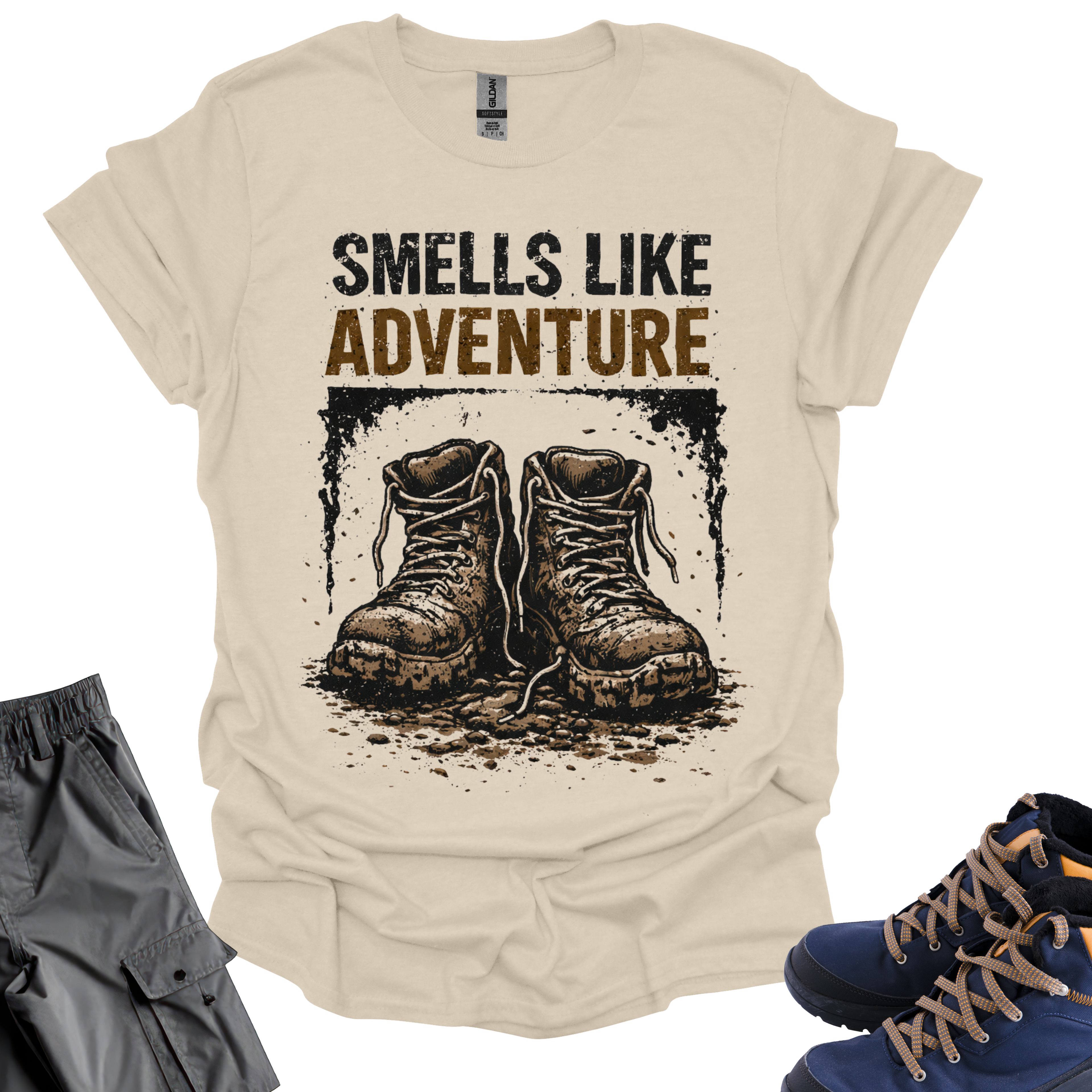 Smells Like Adventure T-Shirt Printify