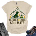 Silence Solitude Soulmate T-Shirt Printify