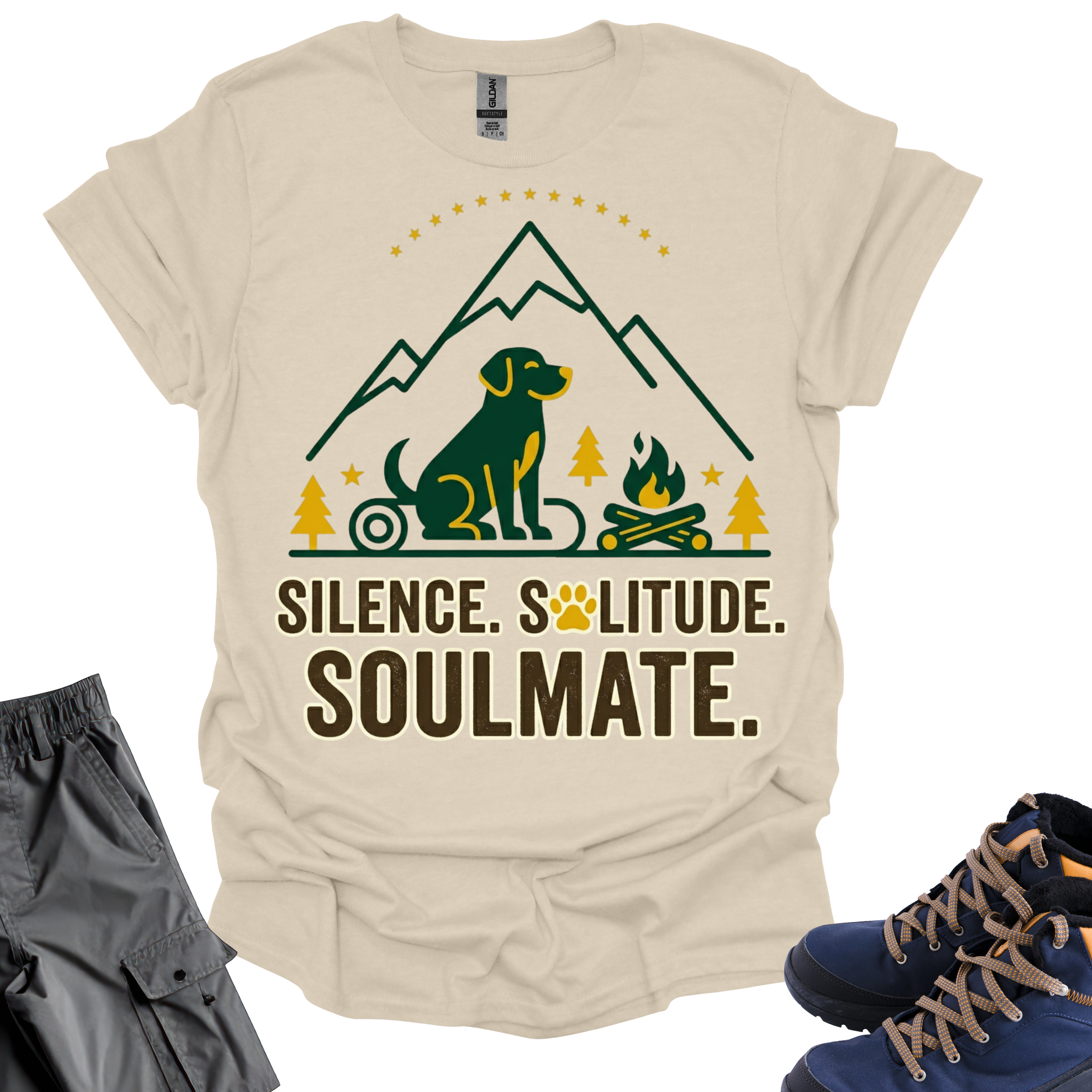 Silence Solitude Soulmate T-Shirt Printify
