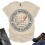 Quarterly Happiness Report T-Shirt Printify