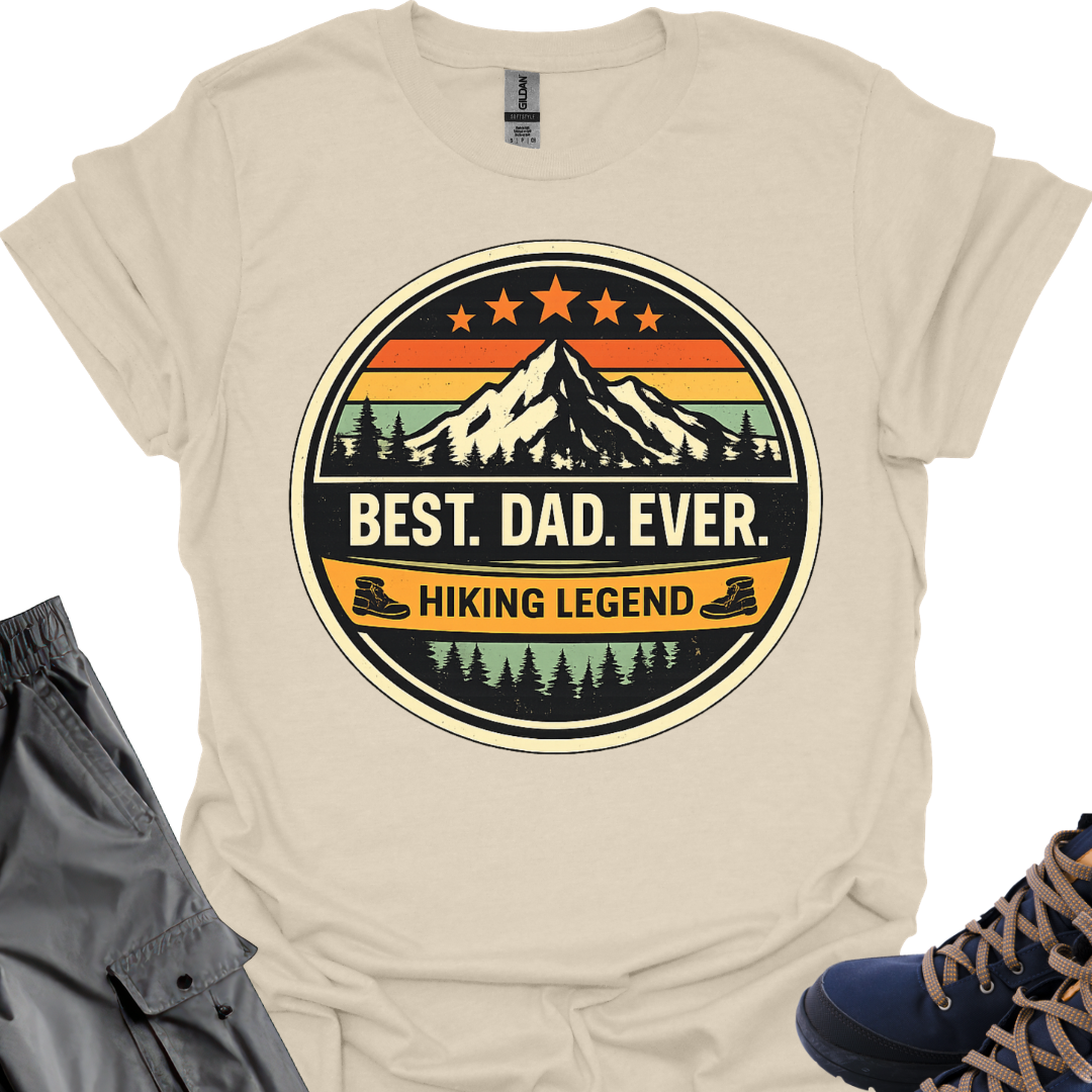 Best Dad Ever T-Shirt Printify