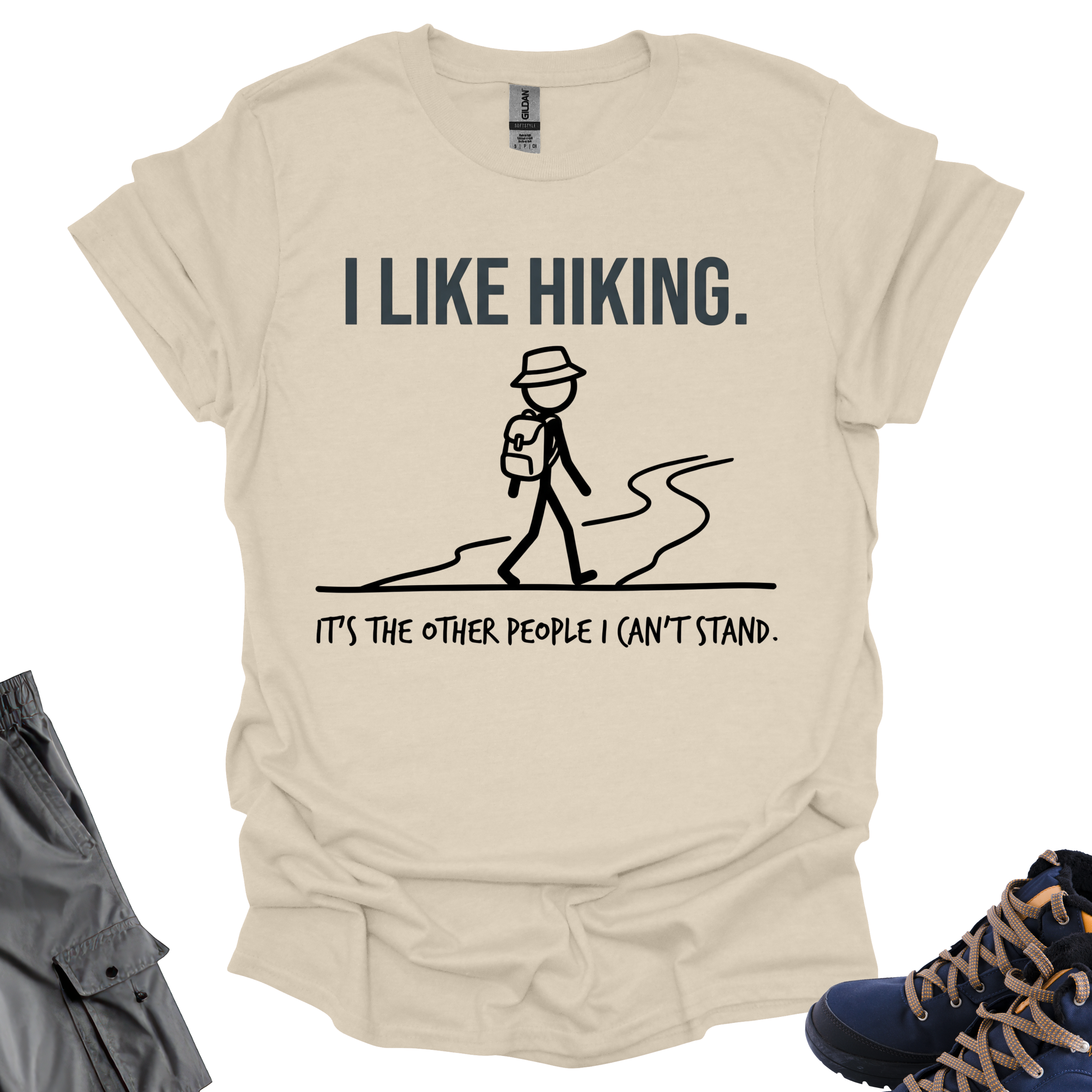 I Like Hiking T-Shirt Printify