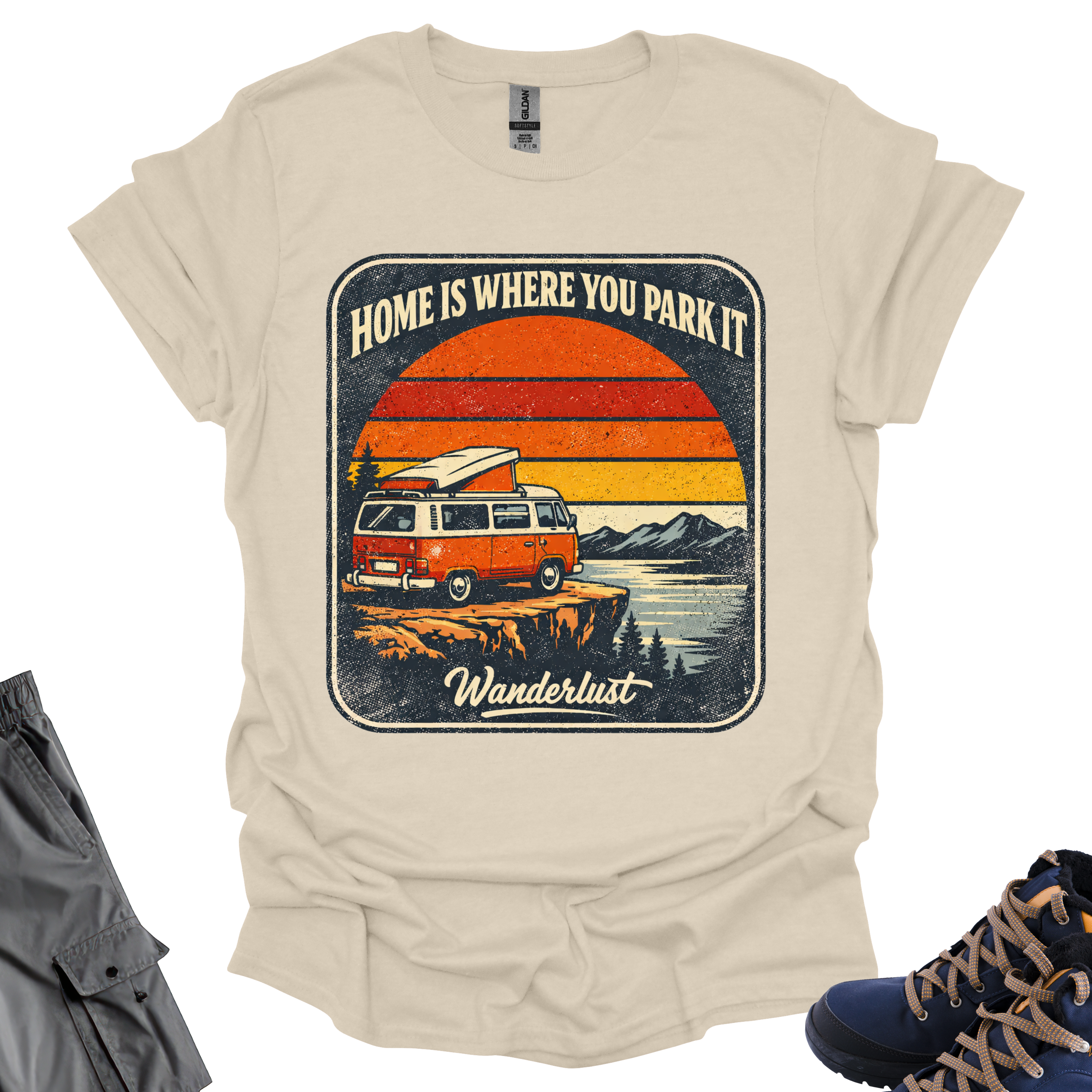 Home Is Where You Park IT T-Shirt Printify