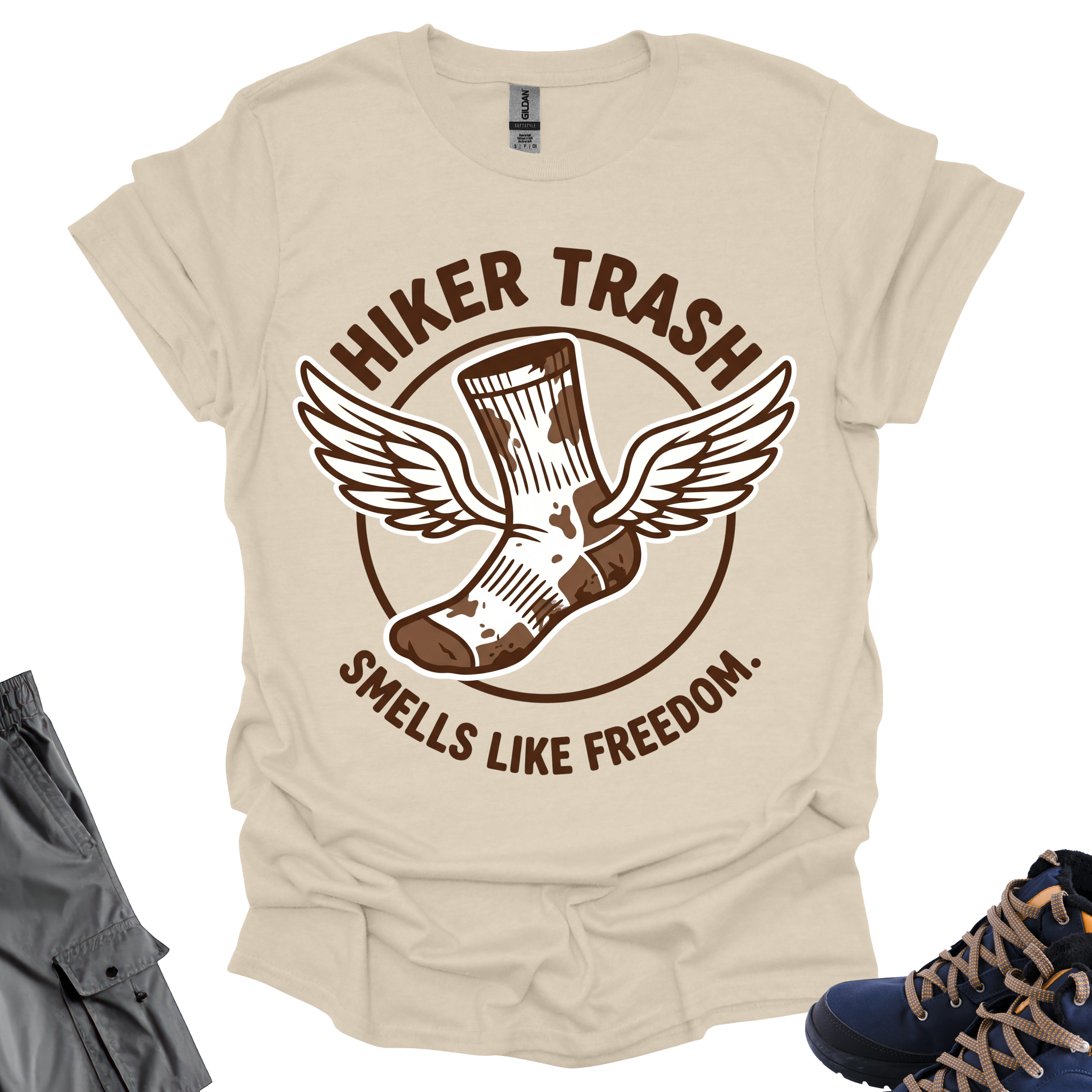 Hiker Trash T-Shirt Printify