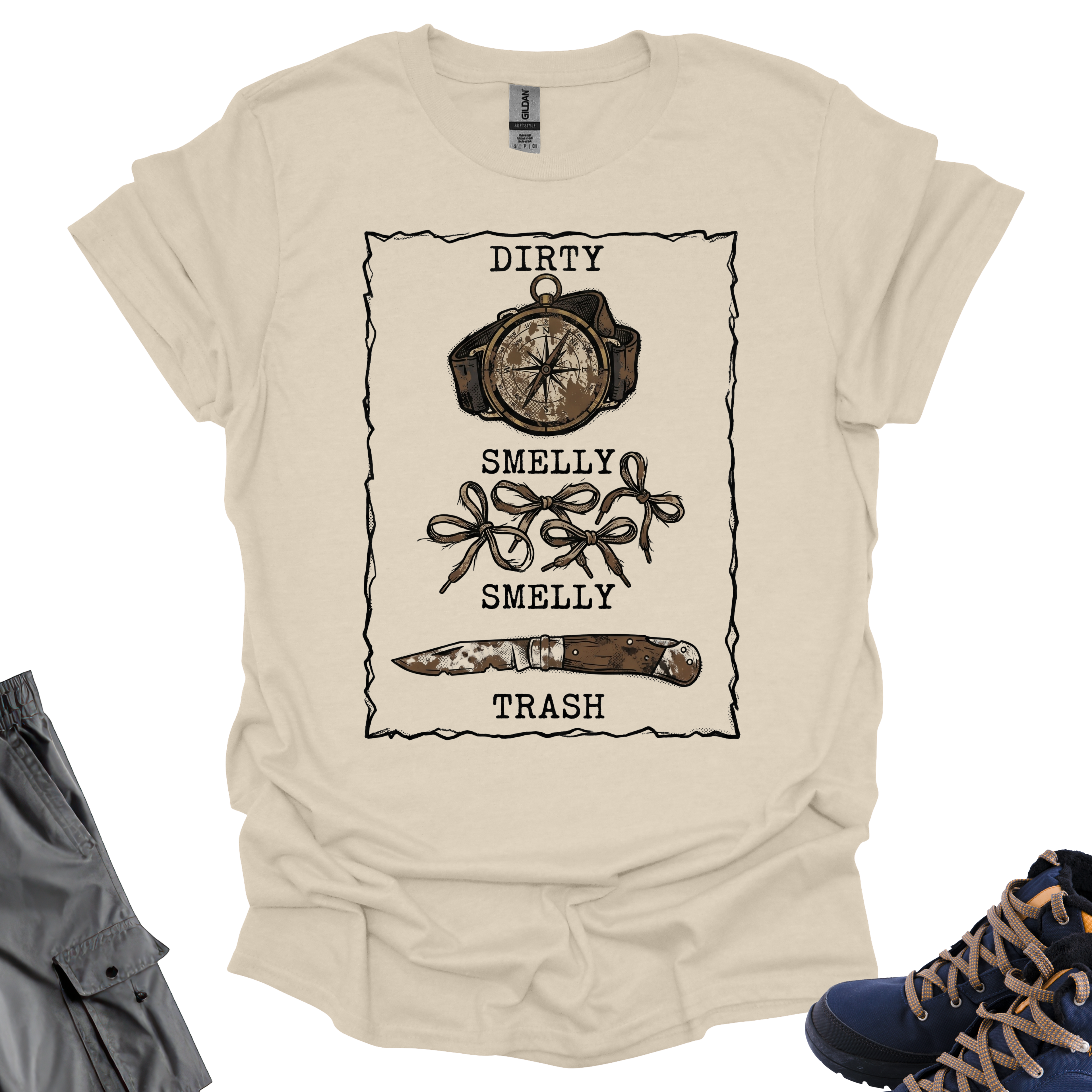 Dirty Smelly Trash T-Shirt Printify