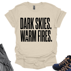 Dark Skies Warm Fries T-Shirt Printify