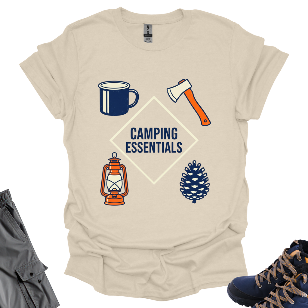 Camping Essentials T-Shirt Printify
