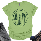 Circle Forest T-Shirt Printify
